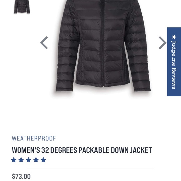 32 Degrees Packable Down Jacket - Picture 2 of 6